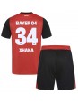 Bayer Leverkusen Granit Xhaka #34 Hjemmedraktsett Barn 2024-25 Korte ermer (+ bukser)